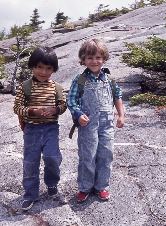 Standing Bears and his brother Tom