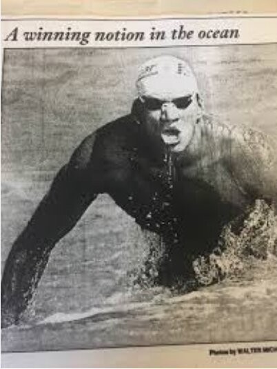 Standing Bears, two-time US national champion open water swimmer